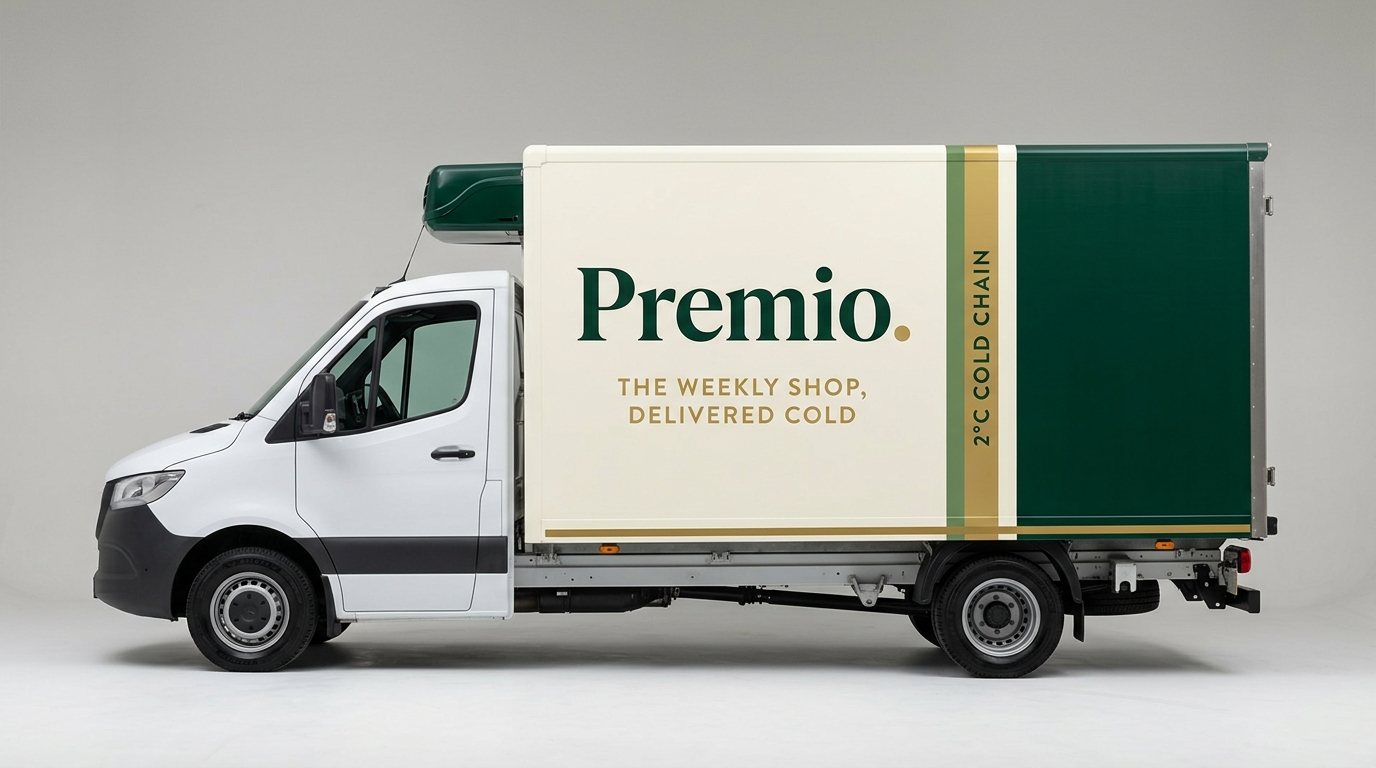 Premio refrigerated delivery van